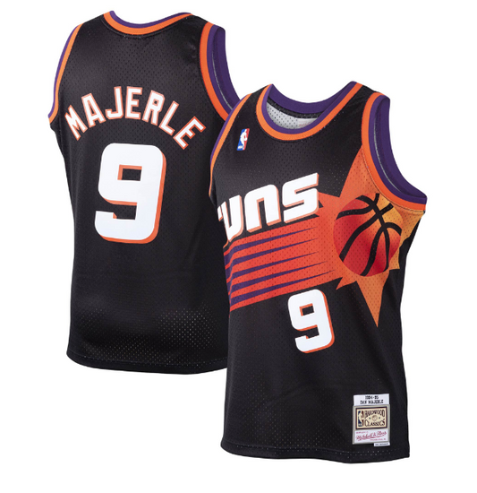 Men's Phoenix Suns Dan Marjerle Mitchell & Ness Black Hardwood Classics Swingman Jersey