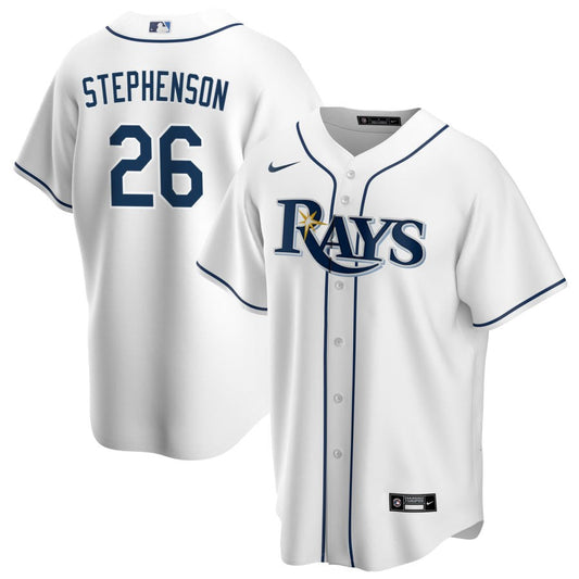 Robert Stephenson Tampa Bay Rays Nike Home Replica Jersey - White