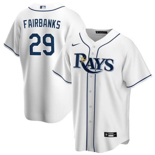 Pete Fairbanks Tampa Bay Rays Nike Home Replica Jersey - White