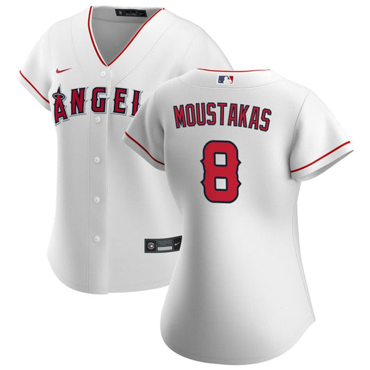 Mike Moustakas Los Angeles Angels Nike Women's Home Replica Jersey - White