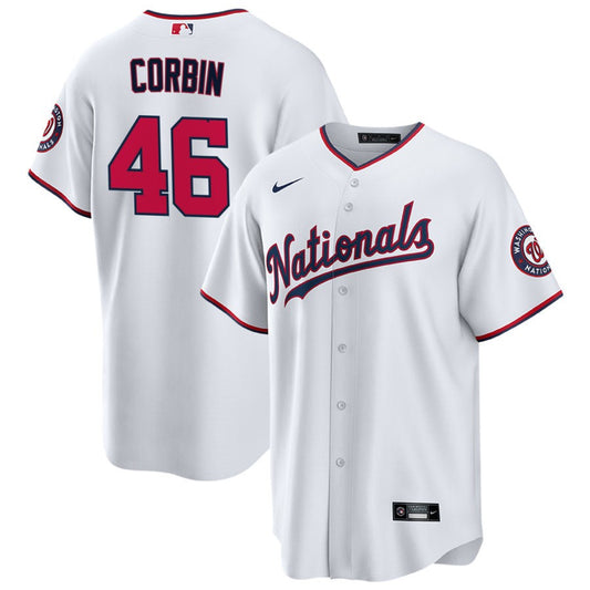 Patrick Corbin Washington Nationals Nike Replica Jersey - White