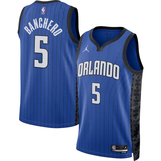 Men's Orlando Magic Paolo Banchero Statement Edition Jersey - Blue