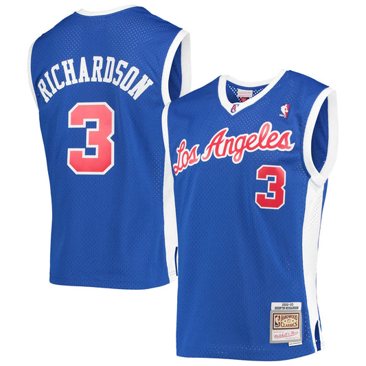 Quentin Richardson LA Clippers Mitchell & Ness 2001/02 Hardwood Classics Swingman Jersey - Royal