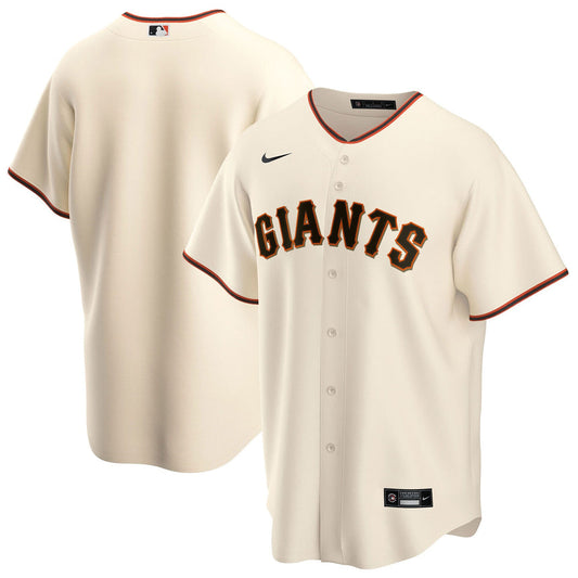 Men's San Francisco Giants Official Replica Home Cream Jersey