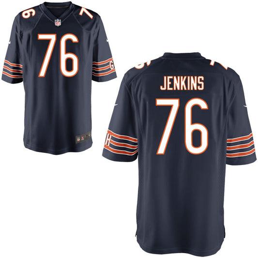 Teven Jenkins Chicago Bears Nike Youth Game Jersey - Navy