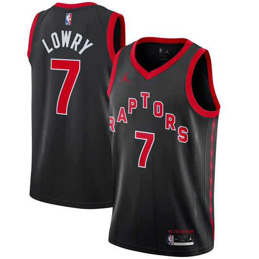 Men's Toronto Raptors Kyle Lowry Statement Edition Jersey - Black