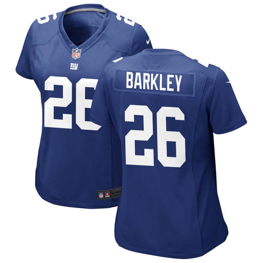 Saquon Barkley New York Giants Nike Women's Jersey - Royal