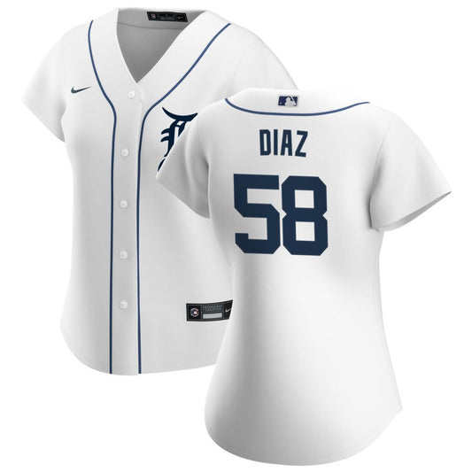 Miguel Diaz Detroit Tigers Nike Women's Home Replica Jersey - White