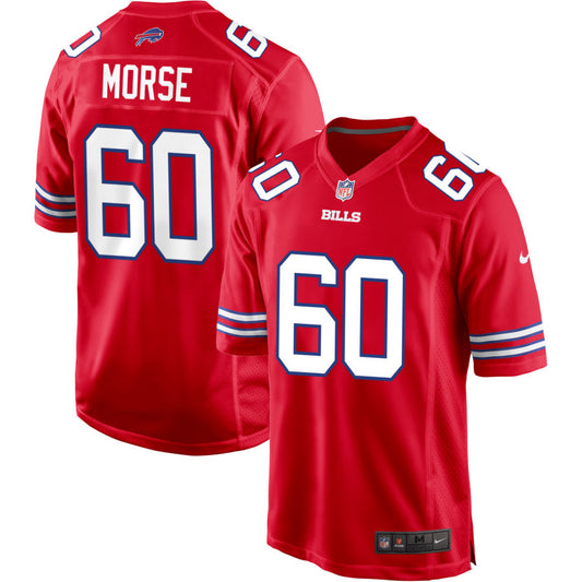 Mitch Morse Buffalo Bills Nike Alternate Game Jersey - Red