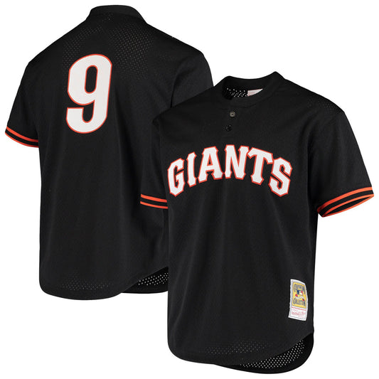 Men's San Francisco Giants Matt Williams Mitchell & Ness Black Cooperstown Collection Mesh Batting Practice Jersey