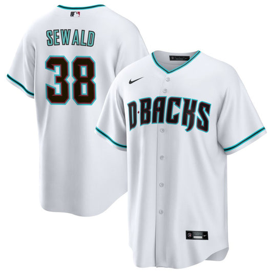 Paul Sewald Arizona Diamondbacks Nike Alternate Replica Jersey - White