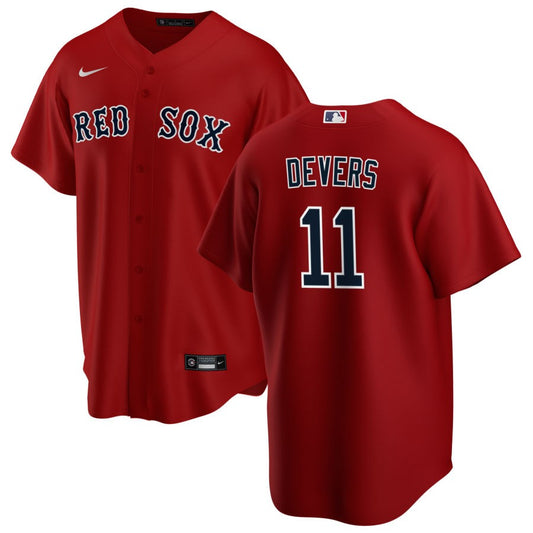 Rafael Devers Boston Red Sox Nike Alternate Replica Jersey - Red