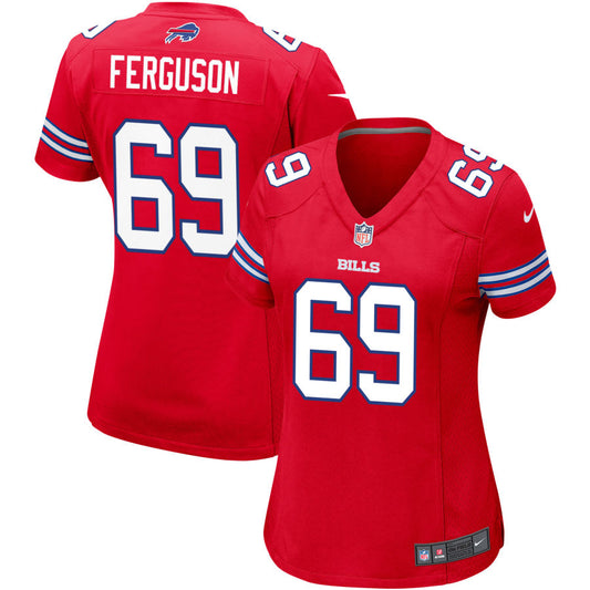 Reid Ferguson Buffalo Bills Nike Women's Alternate Game Jersey - Red