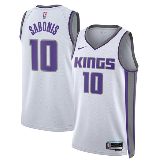 Men's Sacramento Kings Domantas Sabonis Association Jersey - White