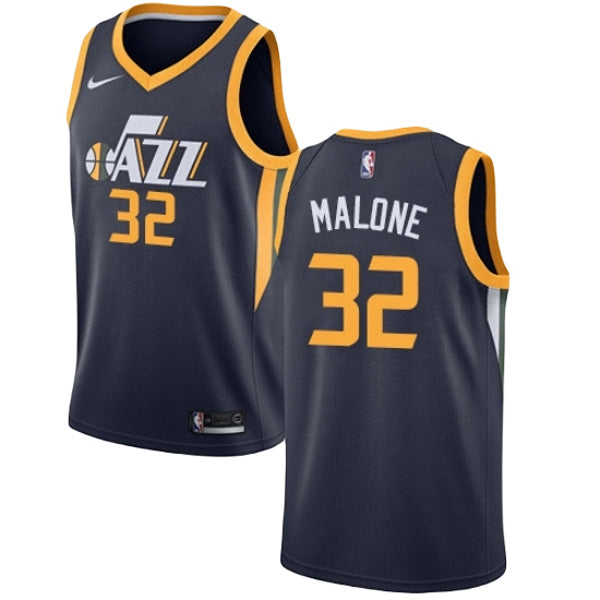 Men's Utah Jazz Karl Malone Icon Edition Jersey - Navy