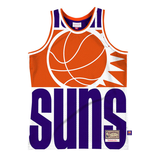 Men's Phoenix Suns Mitchell & Ness Purple Hardwood Classics Blown Out Fashion Jersey