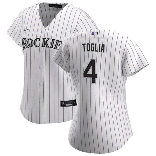 Michael Toglia Colorado Rockies Nike Women's Home Replica Jersey - White