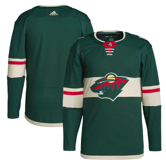 Minnesota Wild adidas Home Primegreen Authentic Pro Jersey - Green