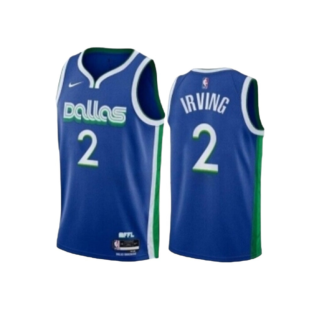 Men's Dallas Mavericks Kyrie Irving City Edition Jersey - Blue