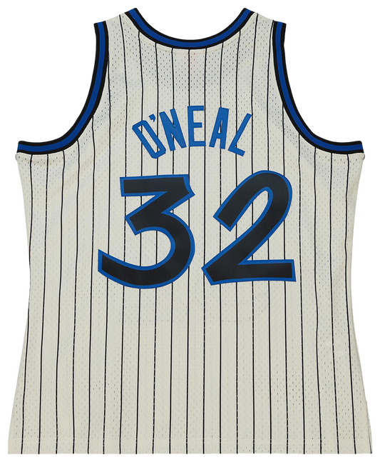 Men's O'neal Shaquille Mitchell & Ness Magic Cream Jersey - Off-White