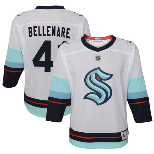 Pierre-Edouard Bellemare Seattle Kraken Youth Away Replica Jersey - White