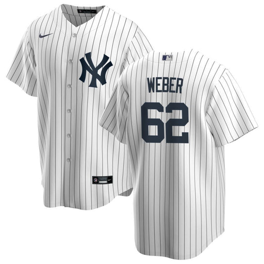 Ryan Weber New York Yankees Nike Home Replica Jersey - White