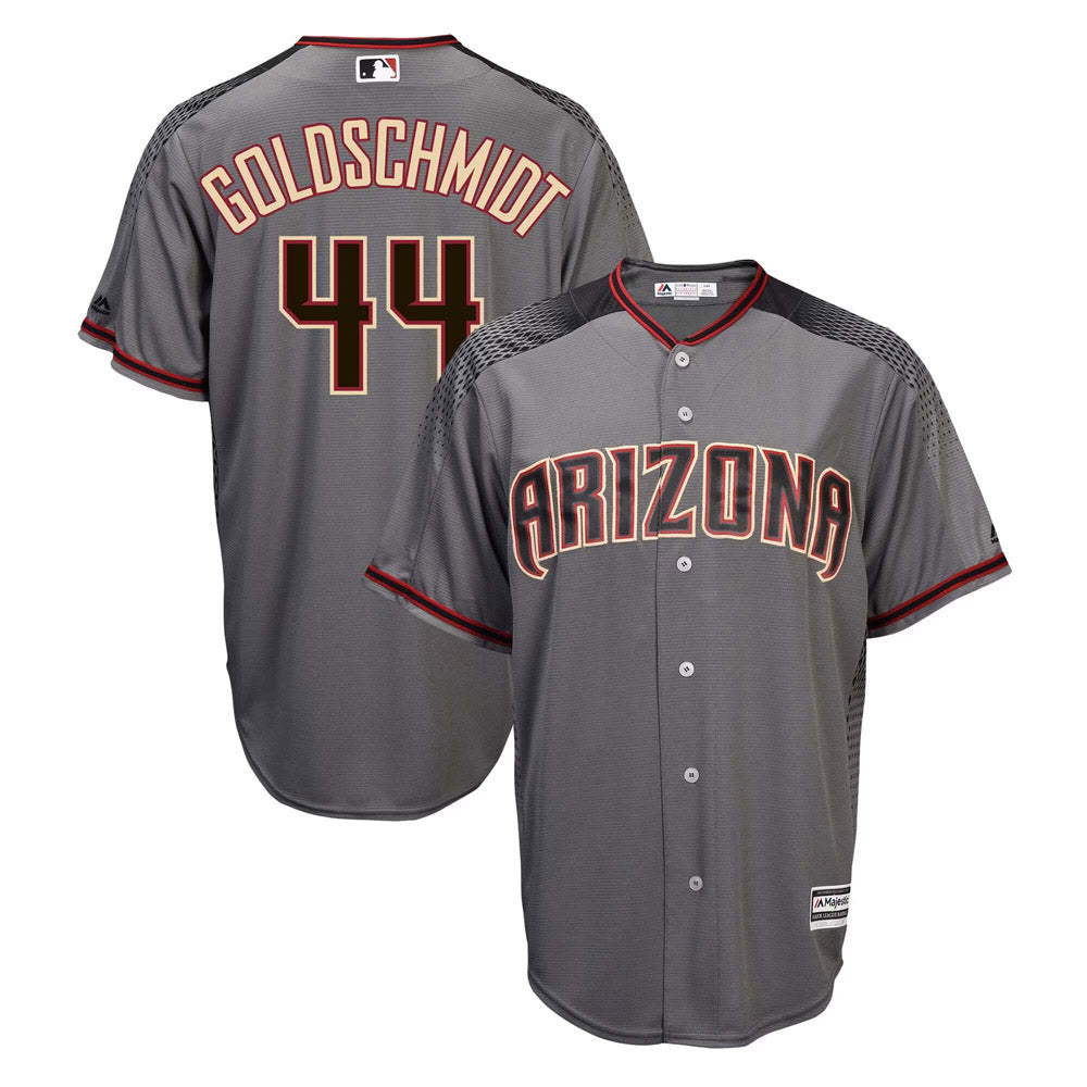 Youth Arizona Diamondbacks Paul Goldschmidt Replica Road Jersey - Gray