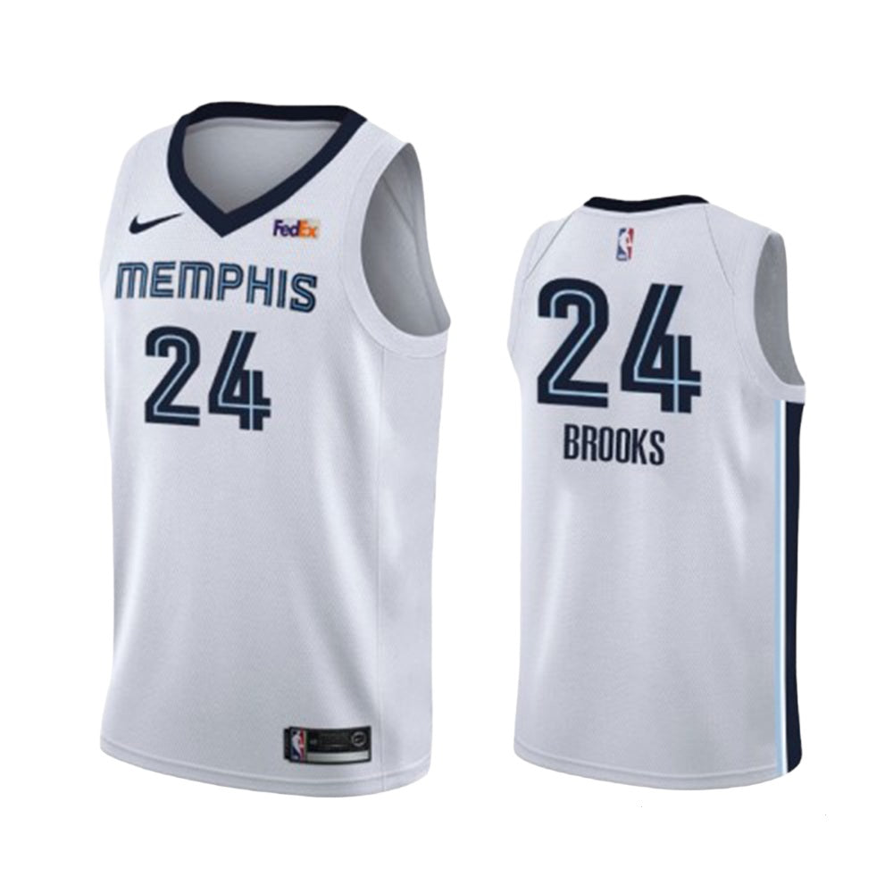 Men's Memphis Grizzlies Dillon Brooks Association Jersey - White