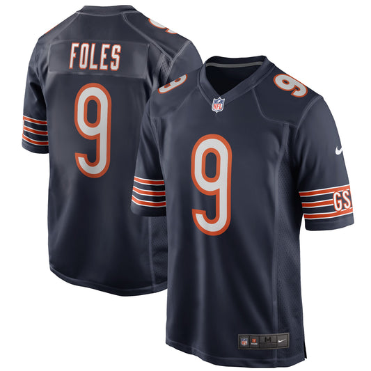 Nick Foles Chicago Bears Nike Game Jersey - Navy