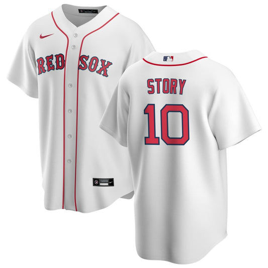 Trevor Story Boston Red Sox Nike Home Replica Jersey - White