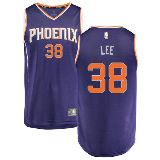 Saben Lee Phoenix Suns Fanatics Branded Fast Break Replica Jersey Purple - Icon Edition