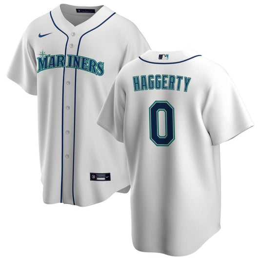 Sam Haggerty Seattle Mariners Nike Youth Home Replica Jersey - White