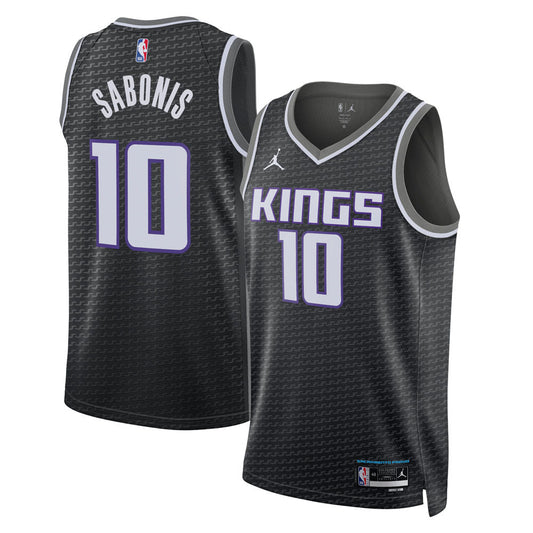 Men's Sacramento Kings Domantas Sabonis Statement Edition Jersey - Black