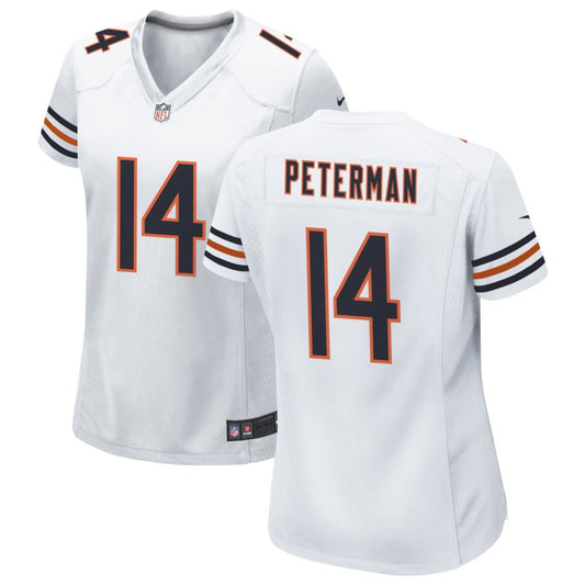 Nathan Peterman Chicago Bears Nike Women's Game Jersey - White