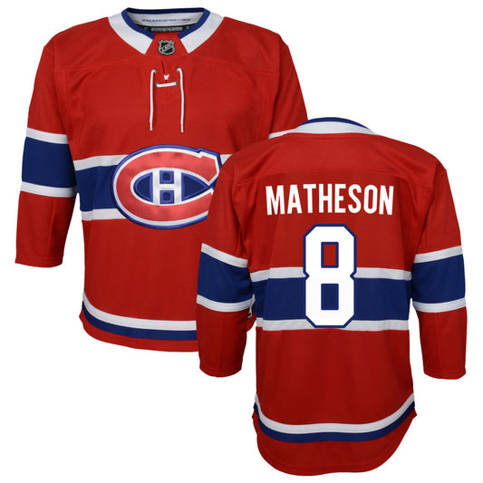 Michael Matheson Montreal Canadiens Youth Home Premier Jersey - Red