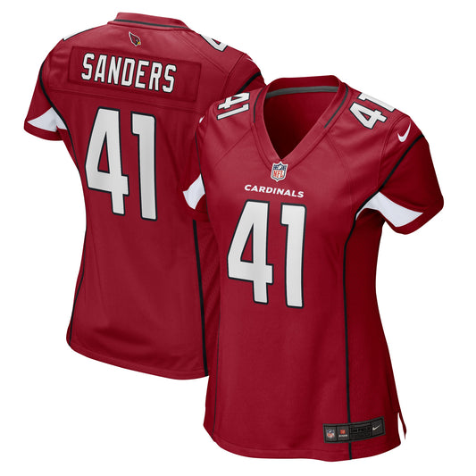 Myjai Sanders Arizona Cardinals Nike Women's Game Player Jersey - Cardinal