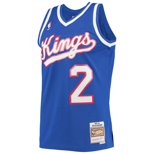 Men's Mitch Richmond Mitchell & Ness Kings Swingman Jersey - Blue