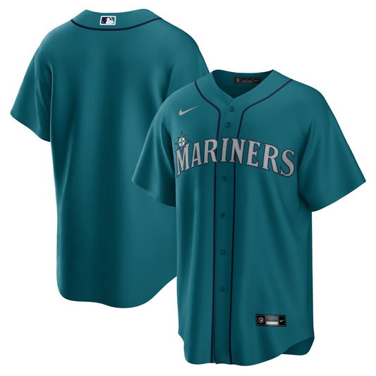 Seattle Mariners Nike Alternate Replica Team Jersey - Aqua