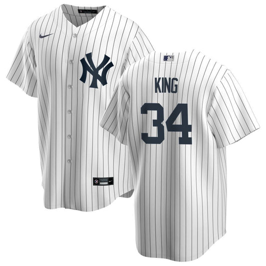 Michael King New York Yankees Nike Home Replica Jersey - White