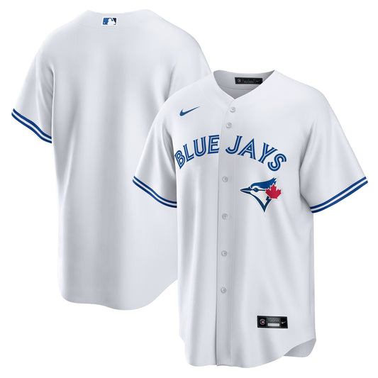 Toronto Blue Jays Nike Home Blank Replica Jersey - White