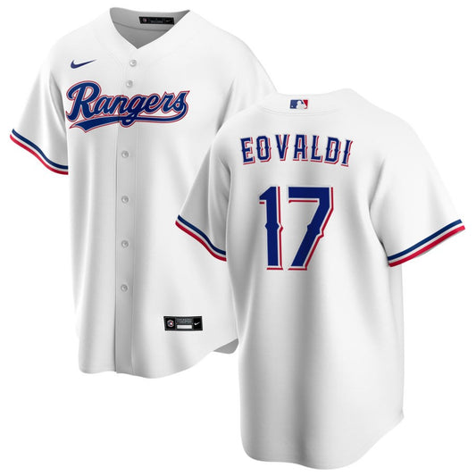 Nathan Eovaldi Texas Rangers Nike Home Replica Jersey - White