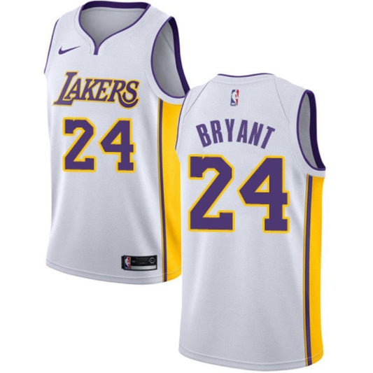 Youth Los Angeles Lakers Kobe Bryant Association Jersey - White