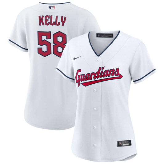 Michael Kelly Cleveland Guardians Nike Women's Replica Jersey - White