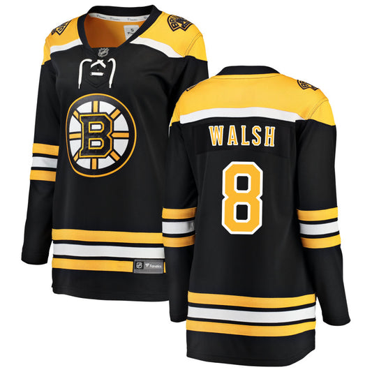 Reilly Walsh Boston Bruins Fanatics Branded Women's Home Breakaway Jersey - Black