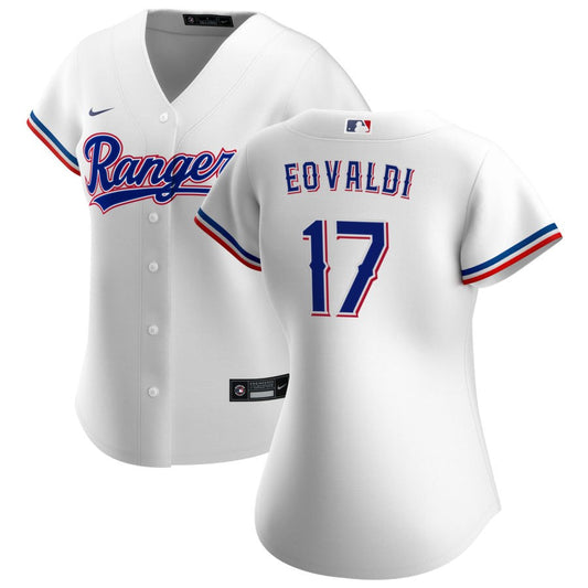 Nathan Eovaldi Texas Rangers Nike Women's Home Replica Jersey - White