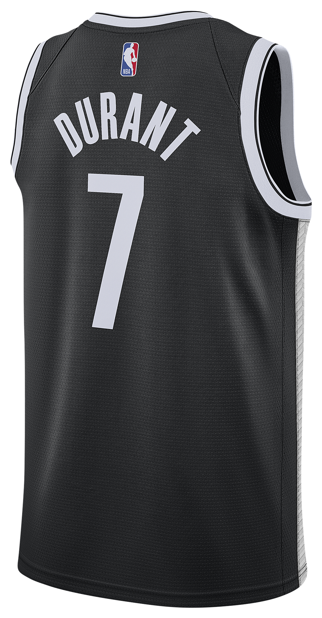 Men's Durant Kevin Nike Nets Swingman Jersey - Black