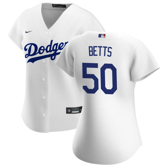 Mookie Betts Los Angeles Dodgers Nike Women's Home Replica Jersey - White