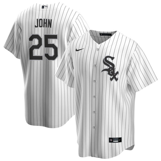 Tommy John Chicago White Sox Nike Home RetiredReplica Jersey - White