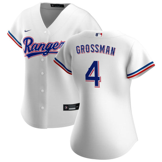 Robbie Grossman Texas Rangers Nike Women's Home Replica Jersey - White