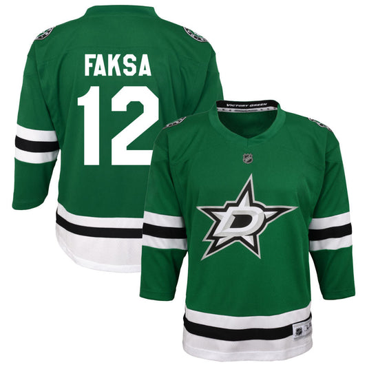 Radek Faksa Dallas Stars Youth Home Replica Jersey - Green